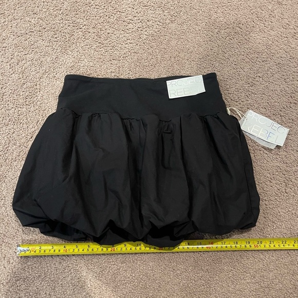 PROJECT REBEL Bubble Hem Mini Pleated Skirt - Picture 8 of 10